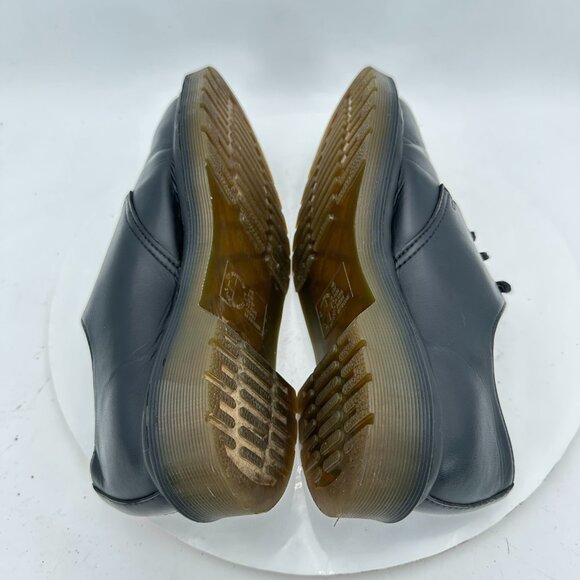 Dr Martens The Original 14046 Women Size 6 Black Leather Low Top Derby Shoes - Picture 6 of 11